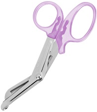 Nurse Utility Scissors - Frosted Lilac 14 cm Autoclavable 143C